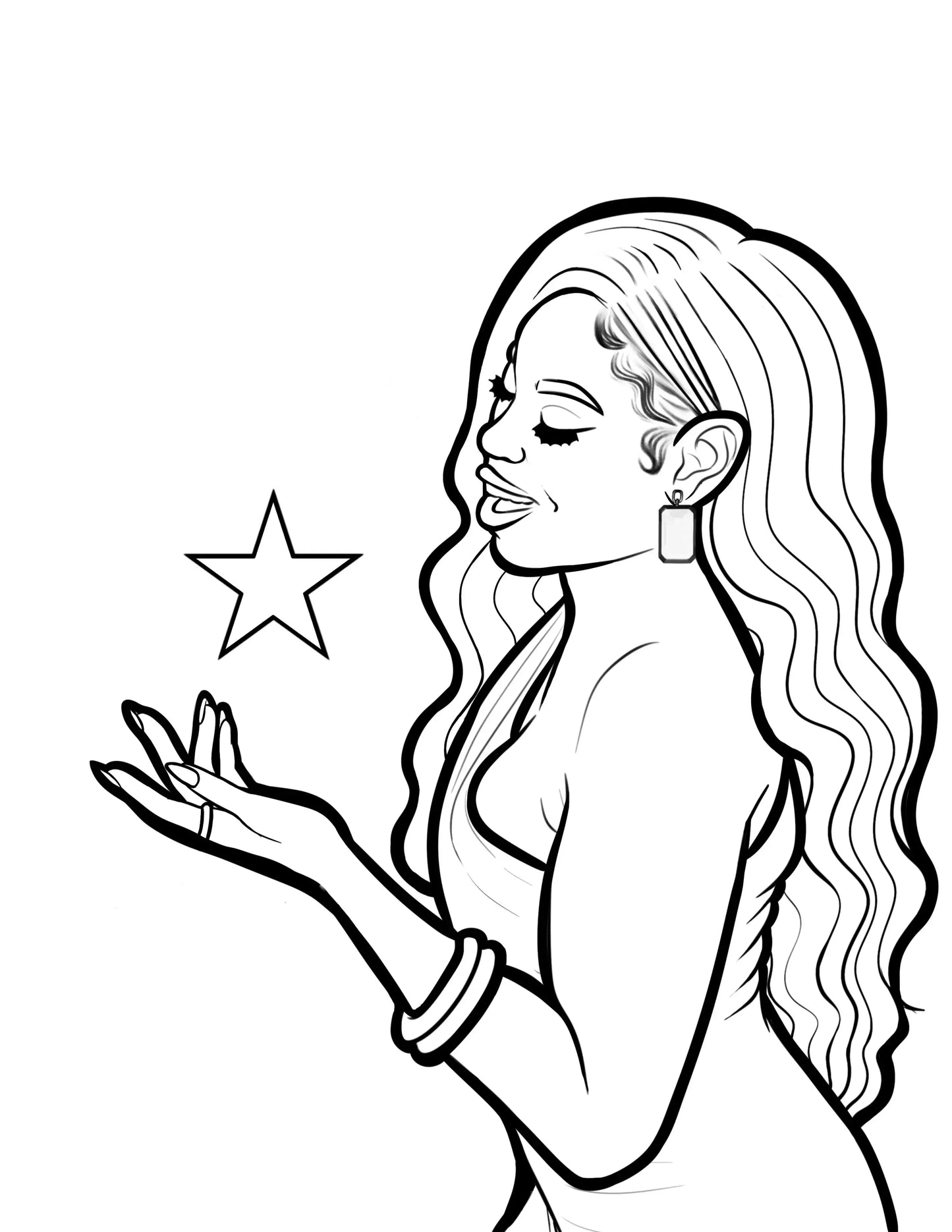 FREE Coloring Page Art x SJK