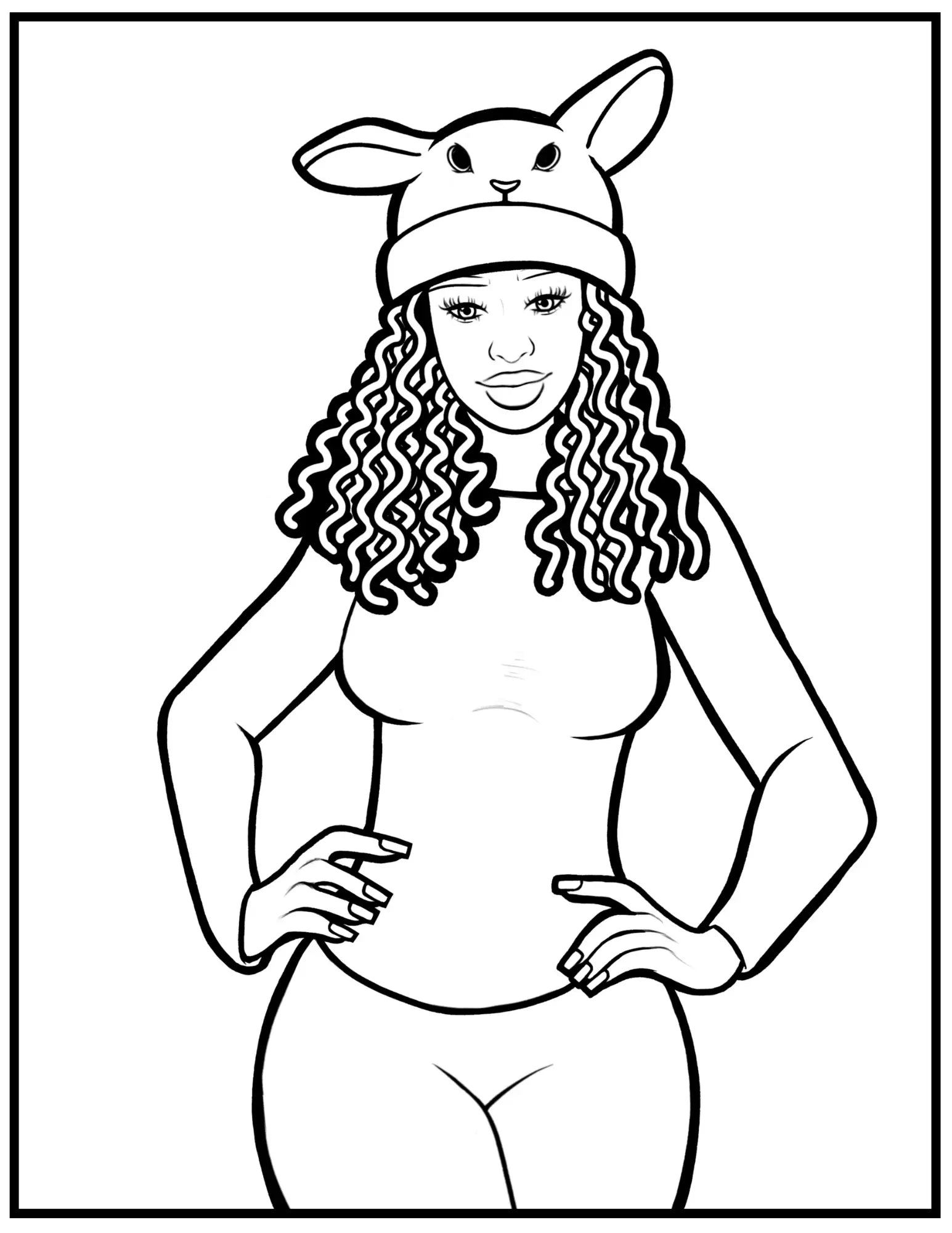 Soft Melaniny Vol. 2 – Instant Download Digital Coloring Book, 21 Creative Pages Art x SJK