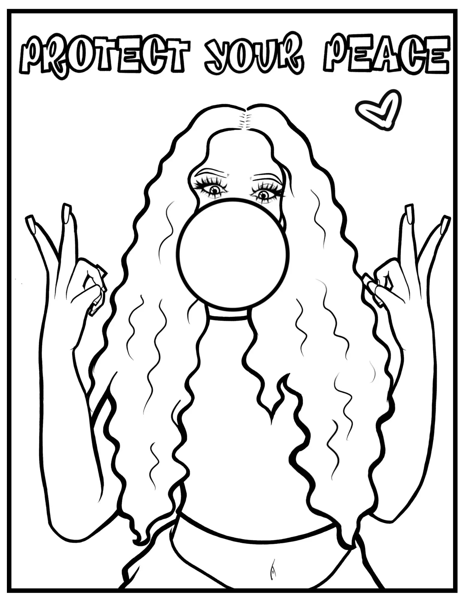 Soft Melaniny Vol. 2 – Instant Download Digital Coloring Book, 21 Creative Pages Art x SJK