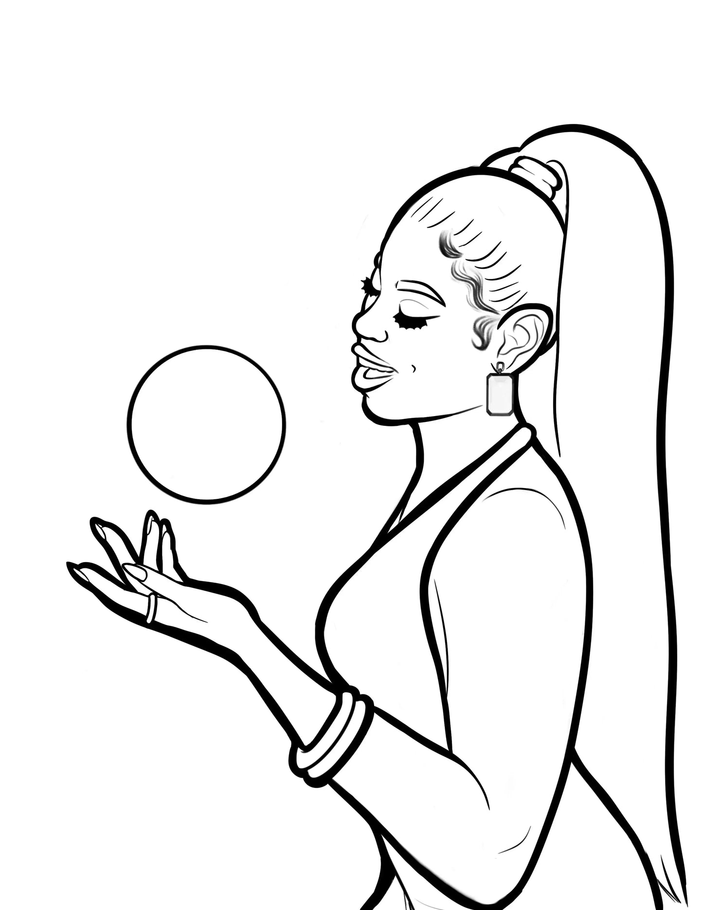 FREE Coloring Page Art x SJK